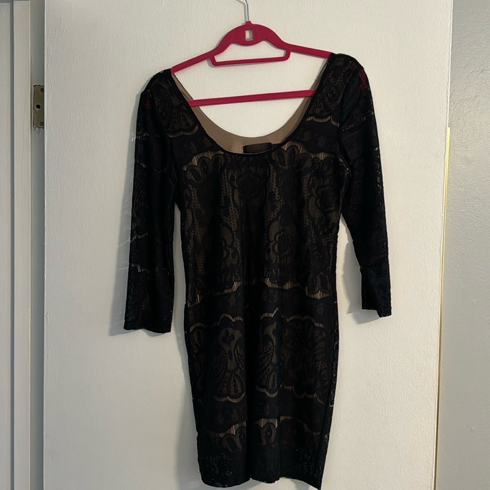 H&M black cocktail dress